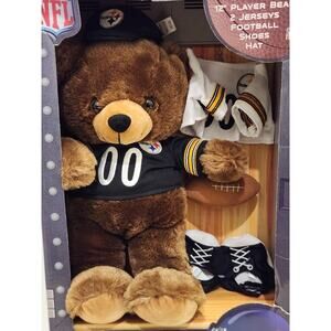NFL Pittsburgh Steelers Locker Room Buddy Bear Jersey Football Shoes Hat NEW